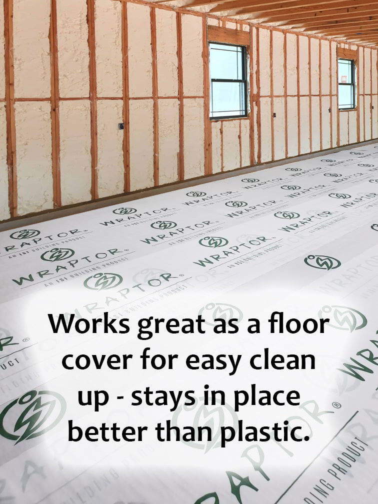 Wraptor House Wrap – Insulation Equipment Supply