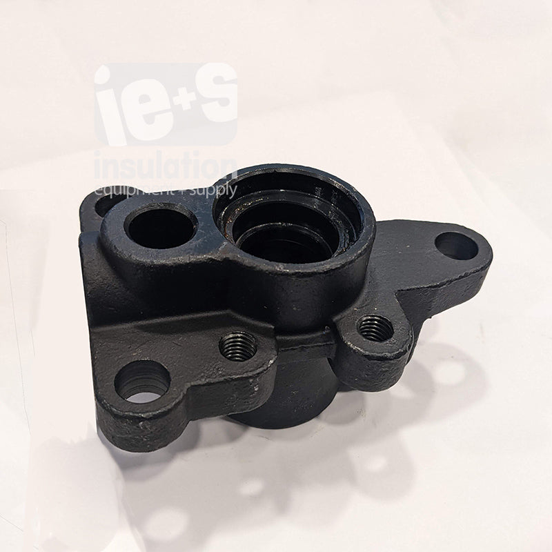 H30-01-06 Black Material Delivery End Block